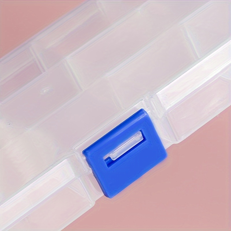 Portable Plastic Storage Box Multi Functional Double Compartment