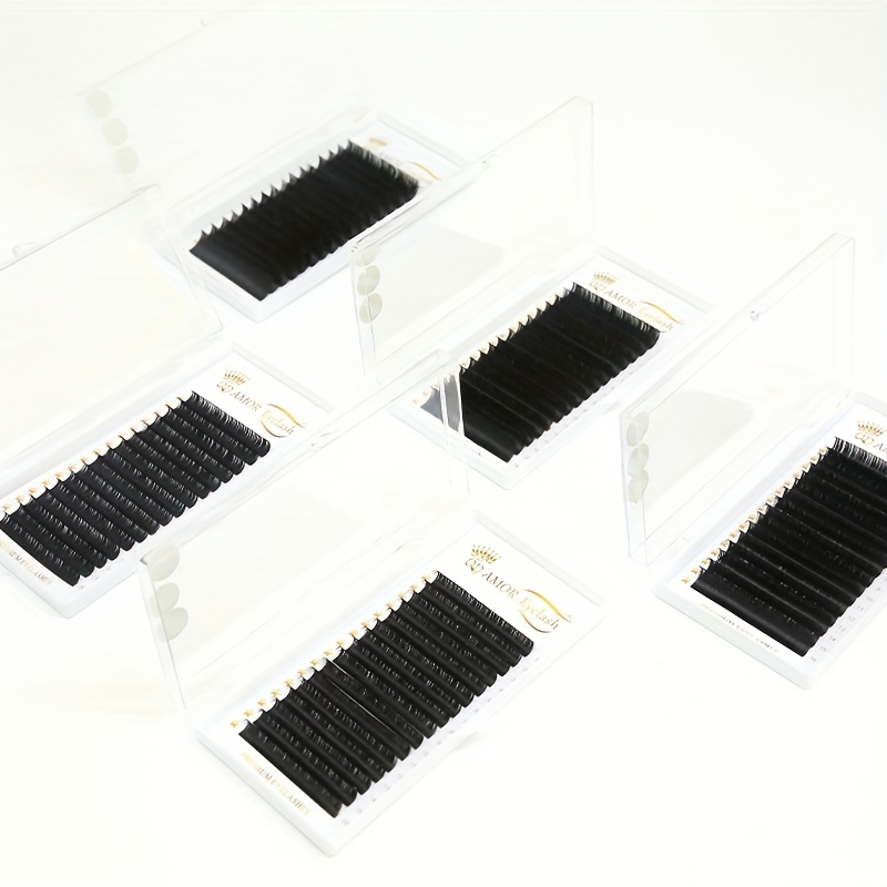 10 DD 15mm Eyelash Extension Classic False Lashes DIY At Home