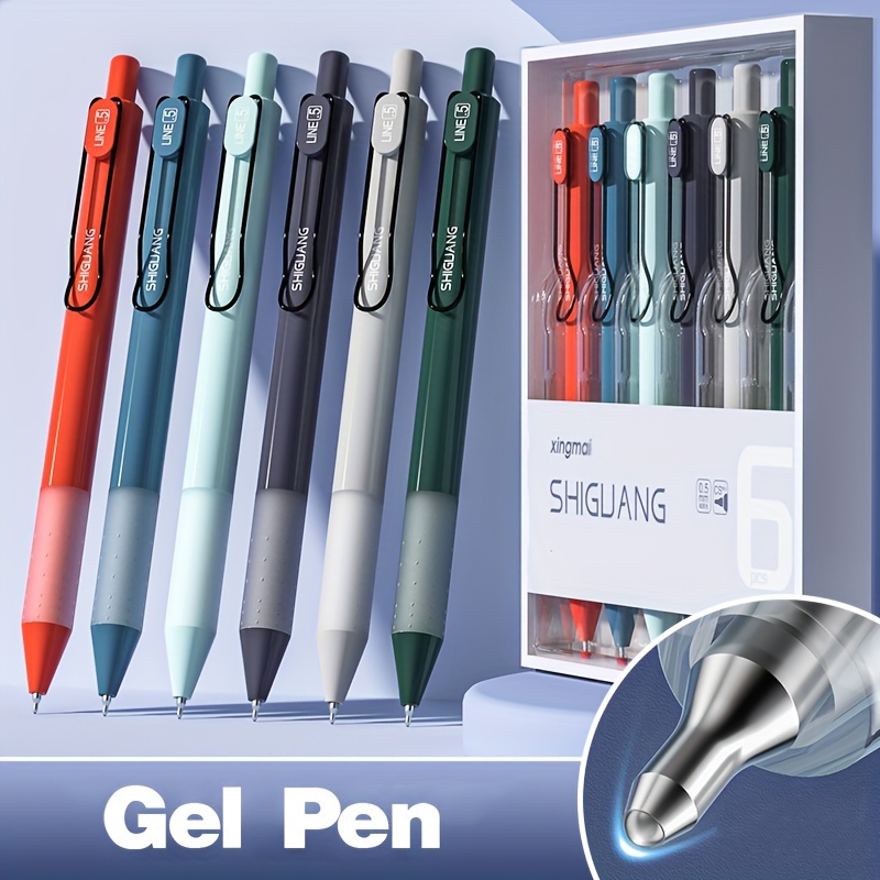 Retractable Ballpoint Pens Comfortable Writing Black Ink - Temu