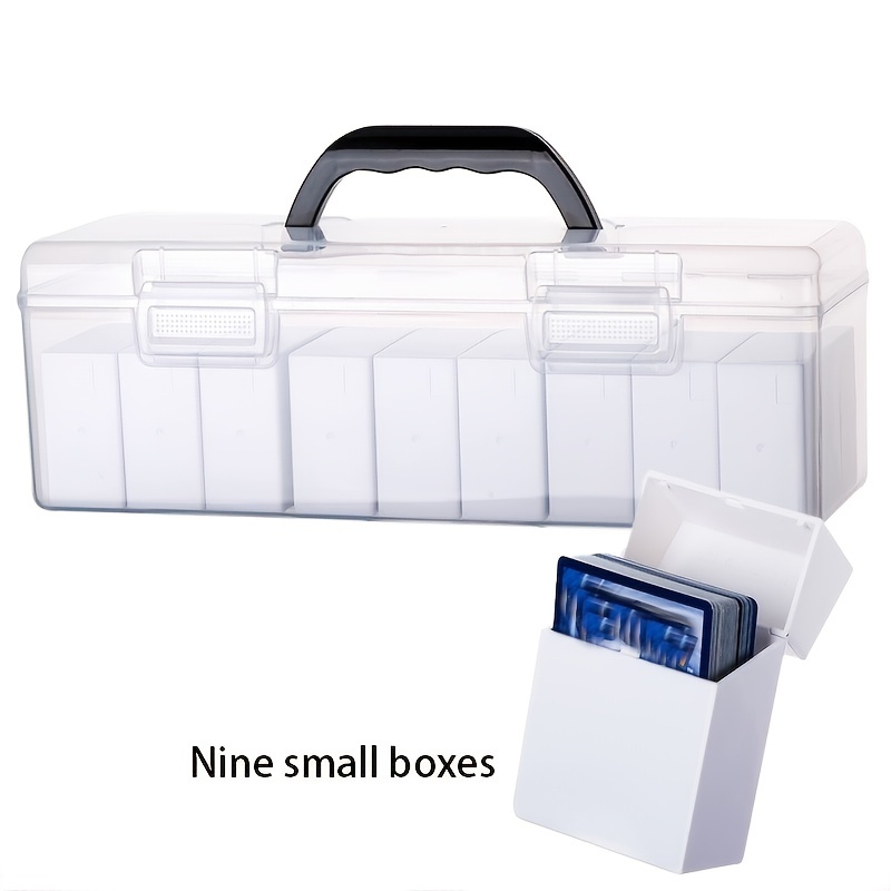 Automatic Pop Cover Box Water Proof Trading Card Storage Box - Temu United  Kingdom