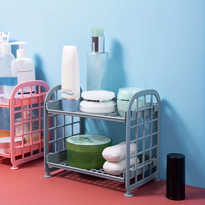 3-Layer Bathroom Rack for Cosmetics and Toiletries