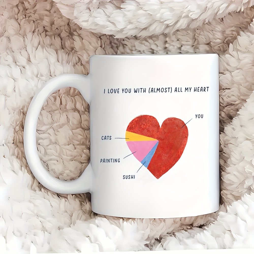 Tazza con stampa Mio marito è come il mio caffè, idea regalo per San  Valentino!