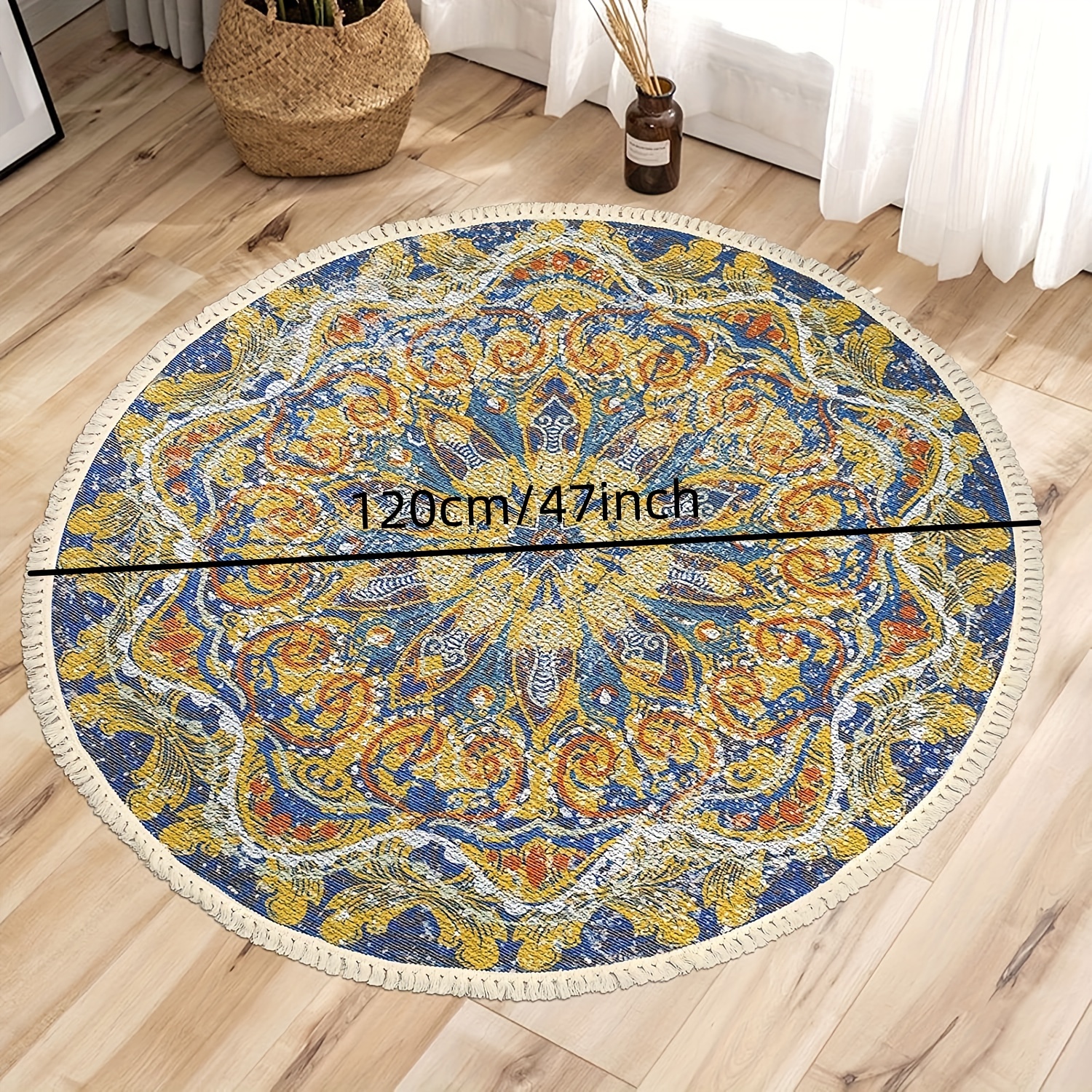 Alfombra redonda de 3 pies, colección de símbolos del horóscopo, alfombras  redondas, alfombras decorativas, alfombra de suelo, dormitorio, estudio