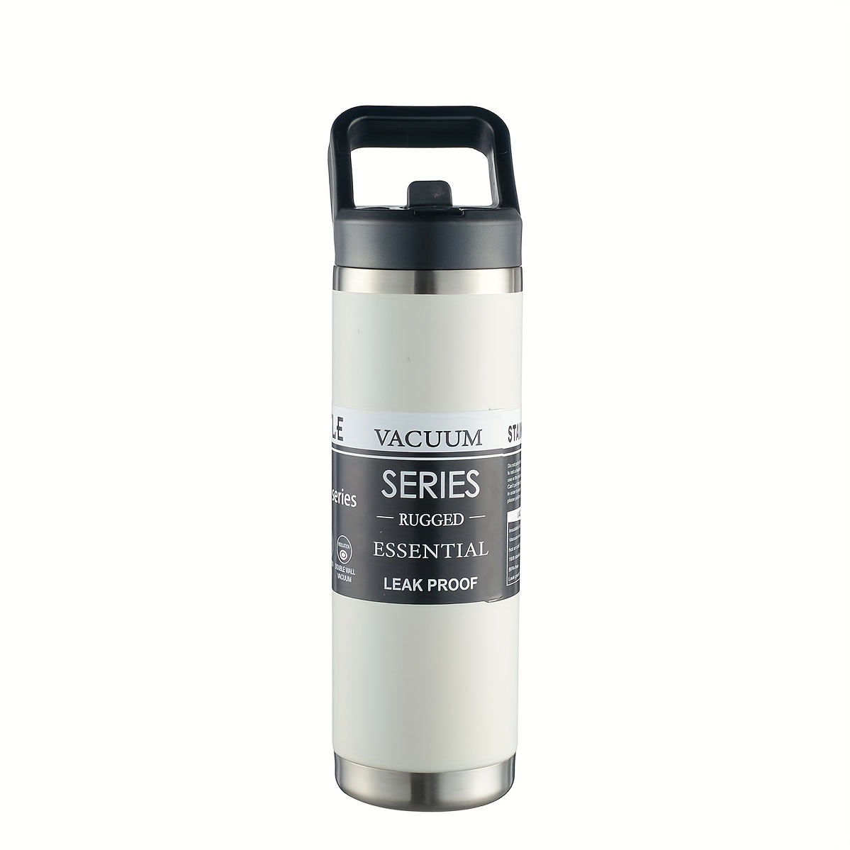 Stainless Steel Double Layer Vacuum Cup, Portable Handheld Insulated Small  Water Bottles For School Sports Travel - Temu