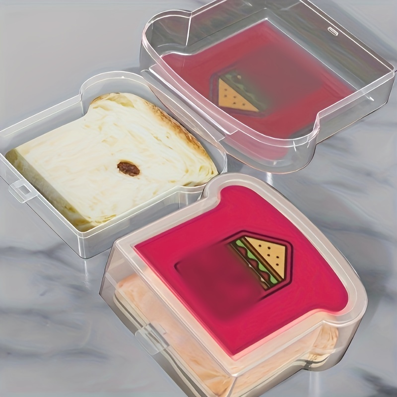 MyGo™ Sandwich-Sized Compartment Container, 5-½ X 5-½ X 3-½