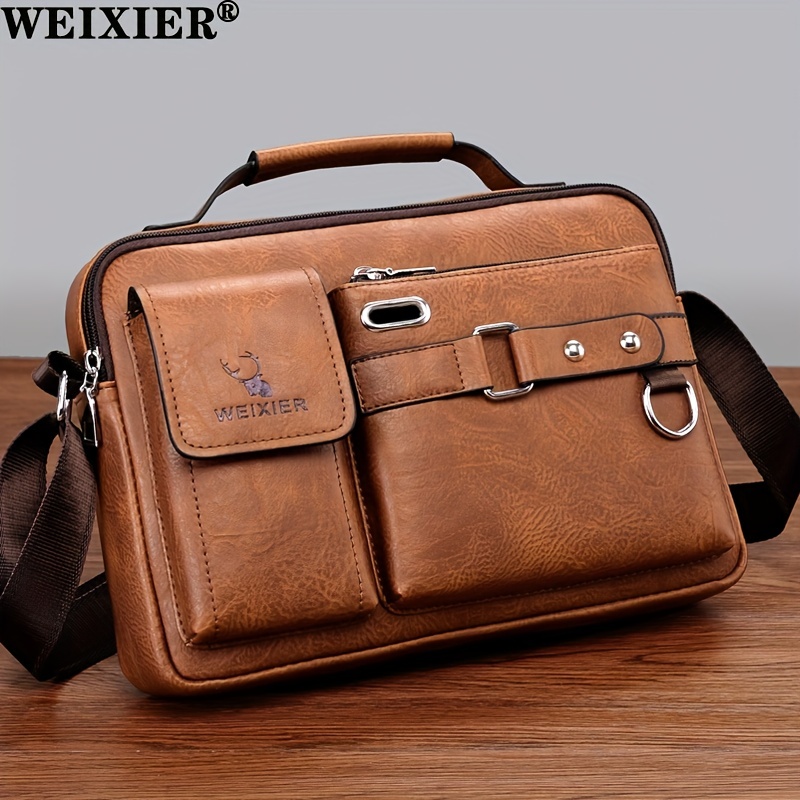 Canvas Crossbody Shoulder Messenger Bag for Men - Fashionable Casual F –  IVENCI.COM