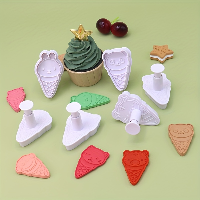 3pcs Silicone Ice Cream Mold