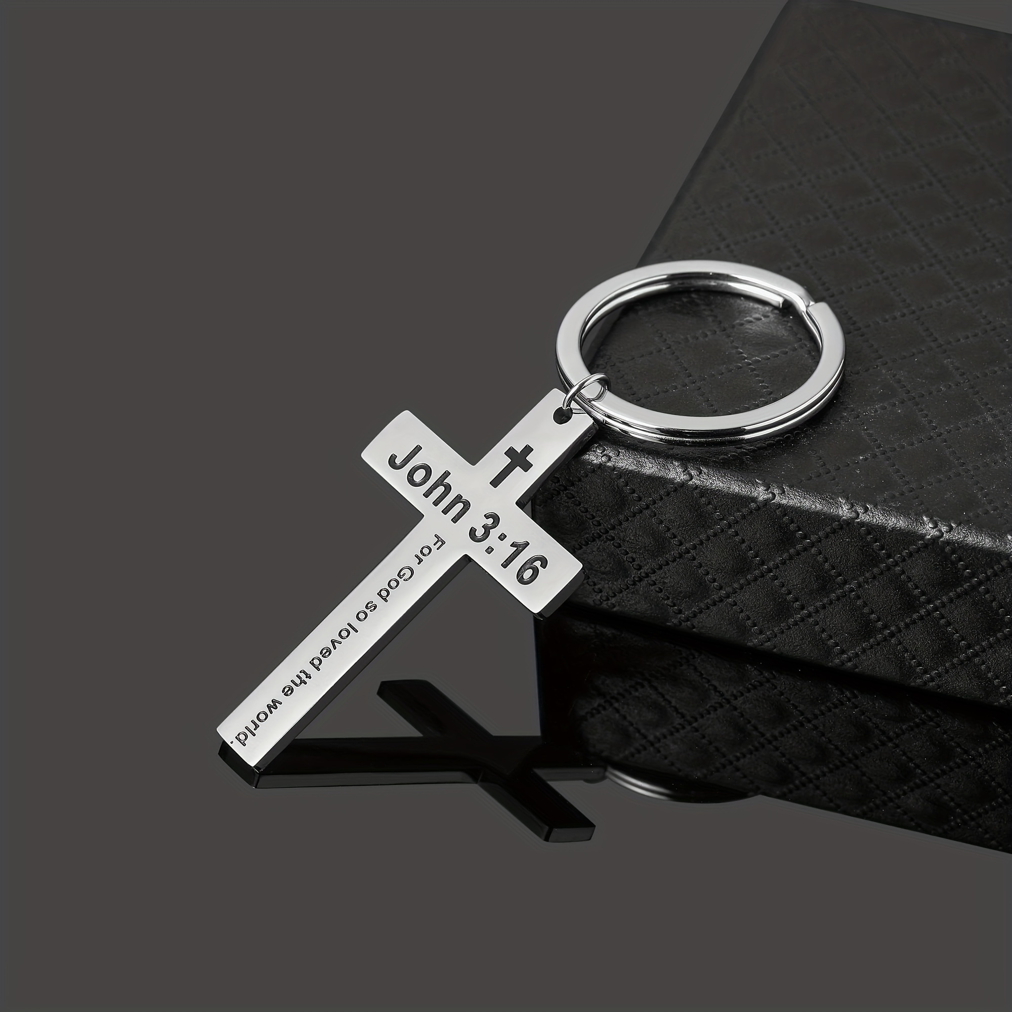 Romans 8:28 Keychain for Men Gifts for Men,Temu