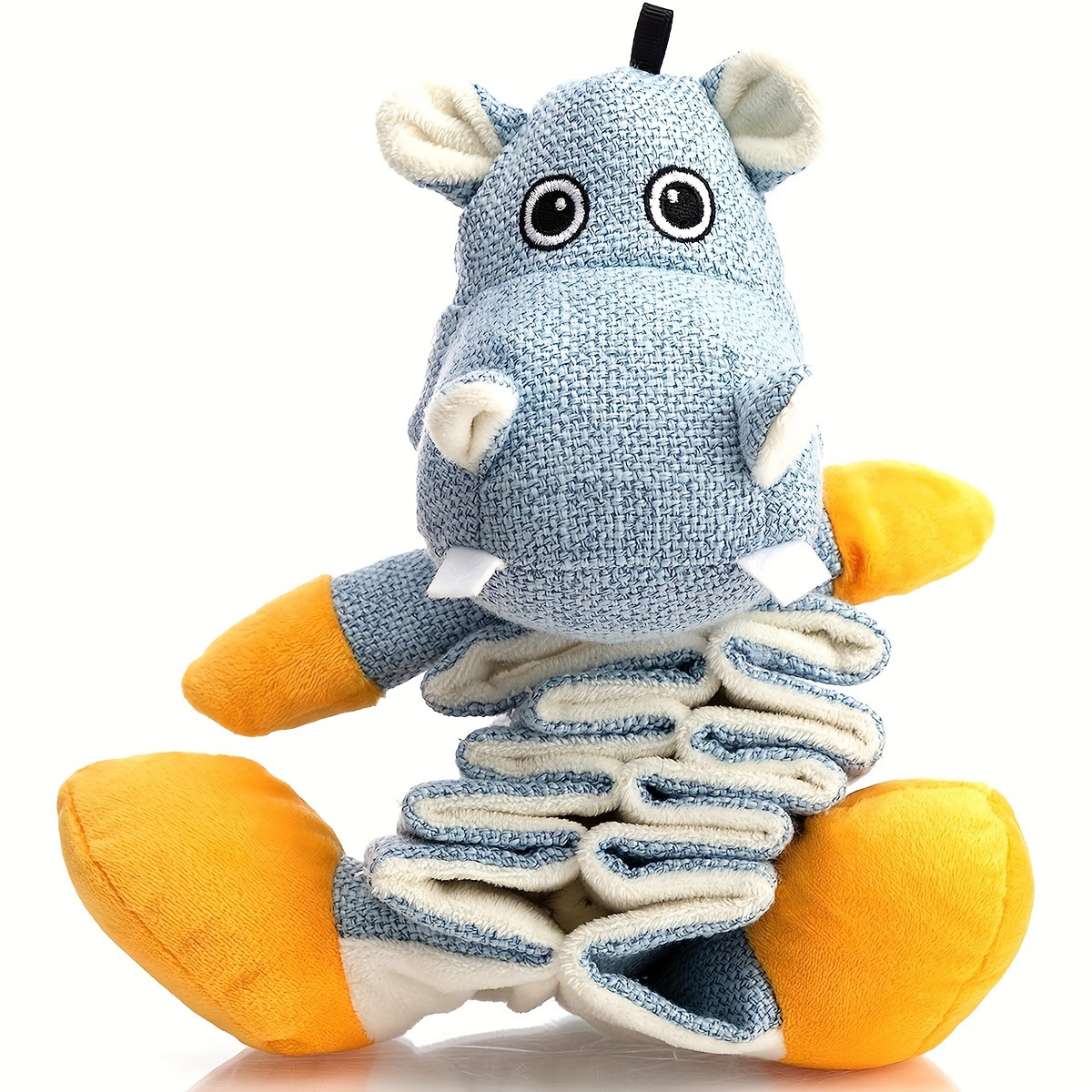 Interactive Plush Dog Toys with Crinkle Paper for Boredom, Durable