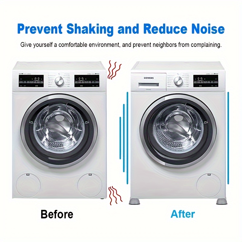 Anti Vibration Pads For Washing Machine Noise Moving Shaking - Temu