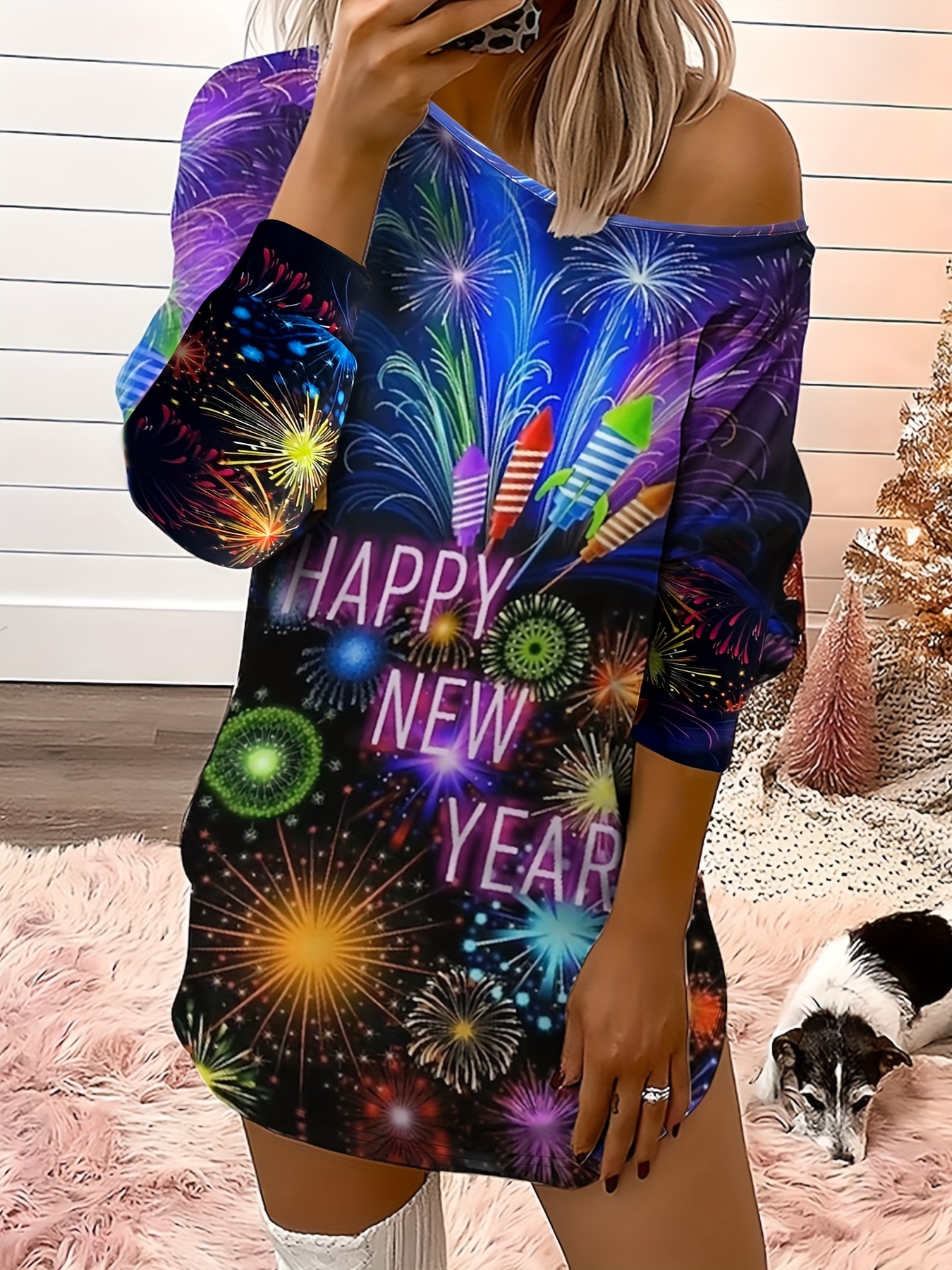 Happy new 2025 year dress