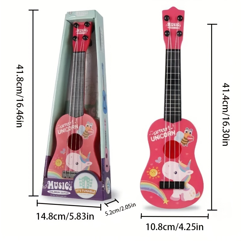 Guitarra Niños Juguetes Musicales Niñas Guitarra Niños - Temu