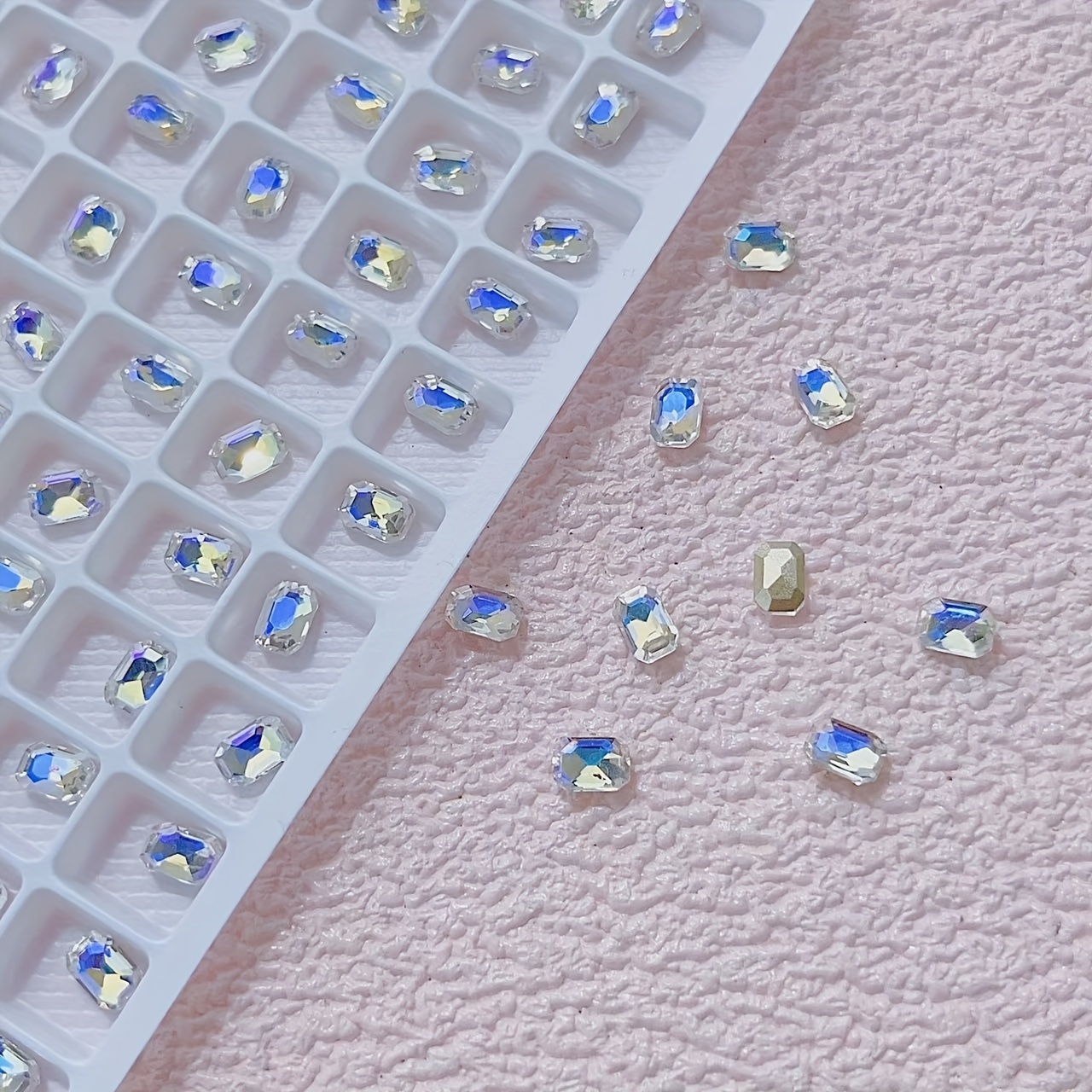 20pcs 3D Aurora Crystal Nail Art Charms for Nail Decoration