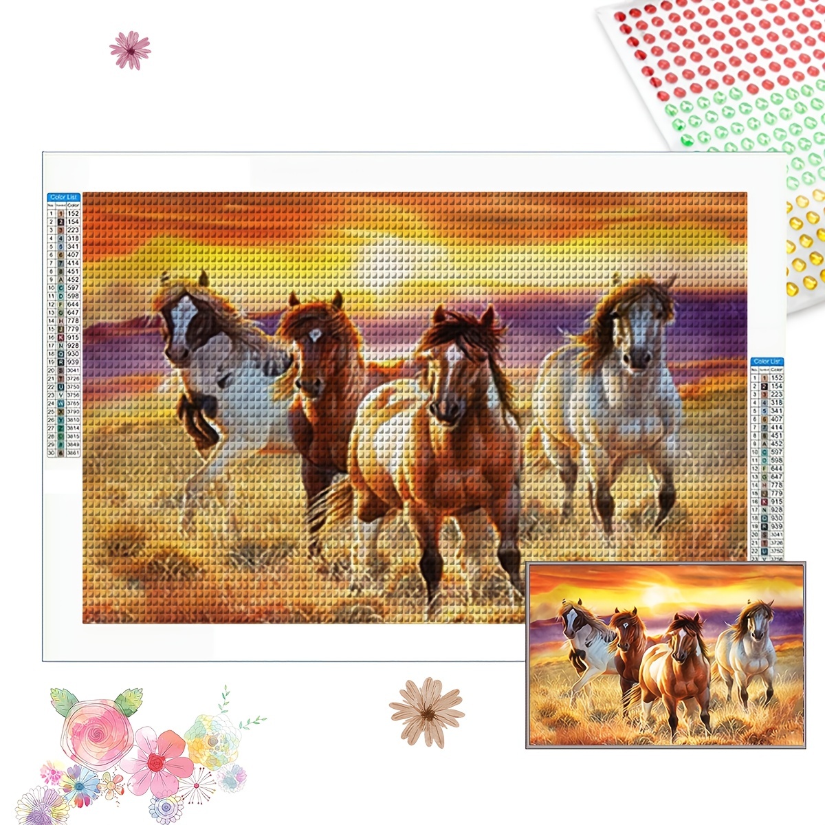 SPIRITED HORSE Diamond Painting Kit