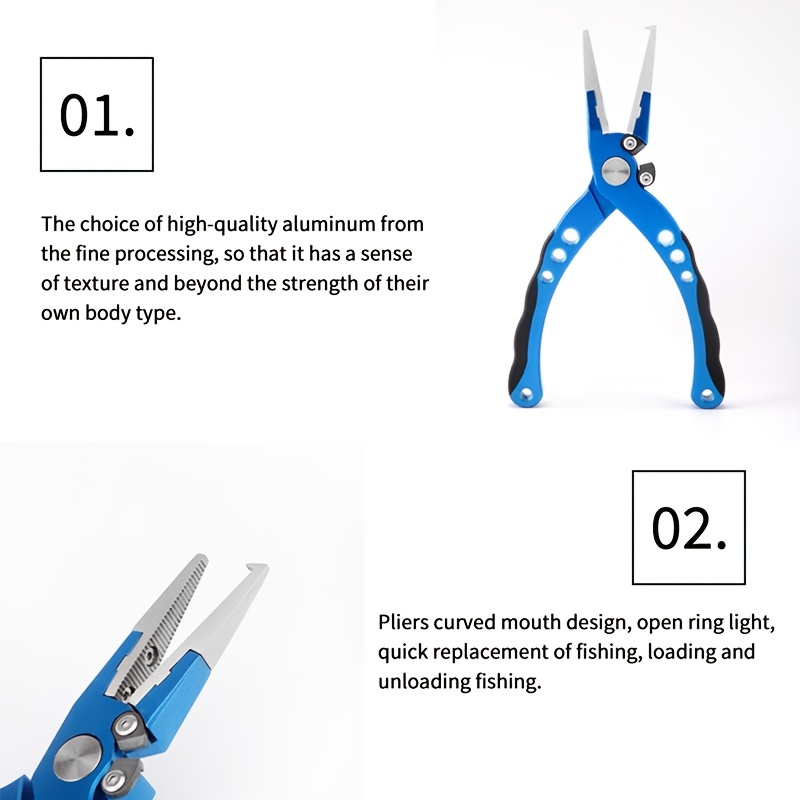 Stainless Steel Eagle Mouth Fishing Pliers Multifunctional - Temu