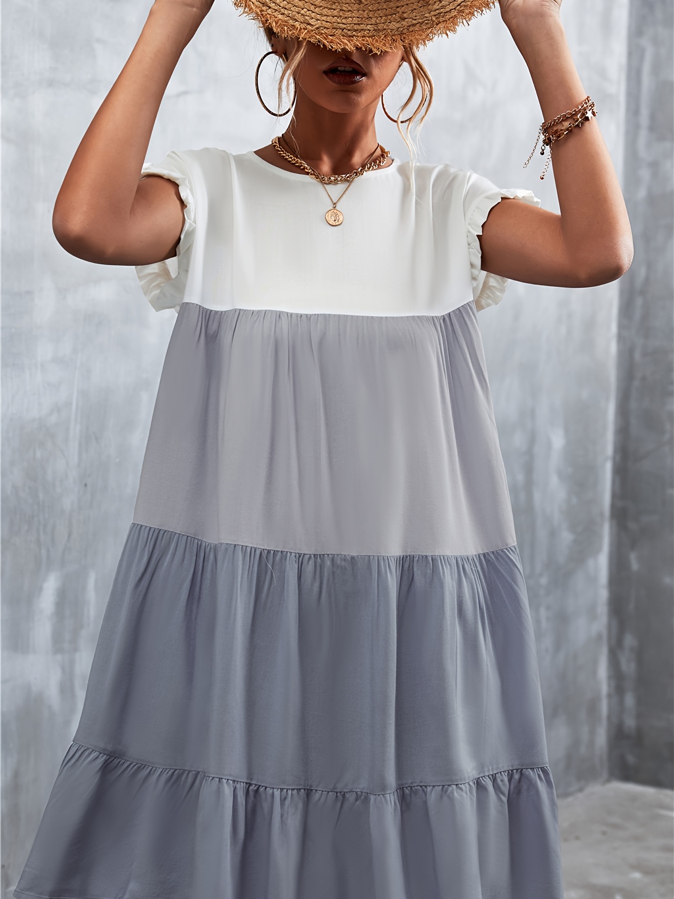 The Kimmy Mixed Print Ruffle Sleeve Top - FINAL SALE  Pleated dress short,  Ruffled sleeve top, Mixing prints