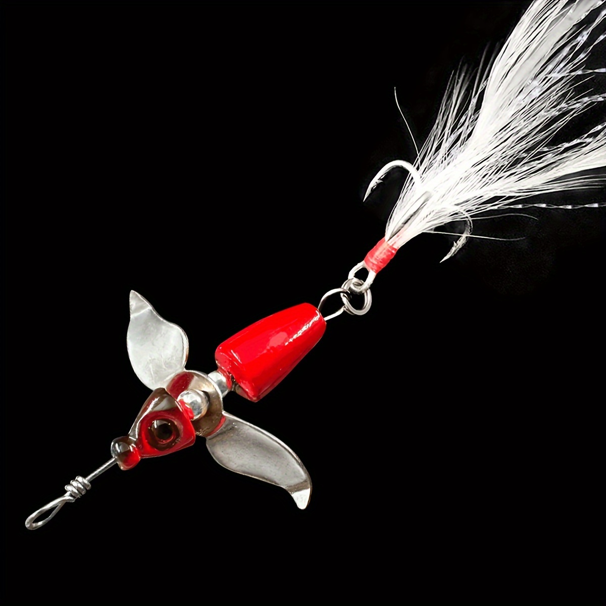 Artificial Fishing Propeller Lure Buzz Spinner Bait Sequin - Temu