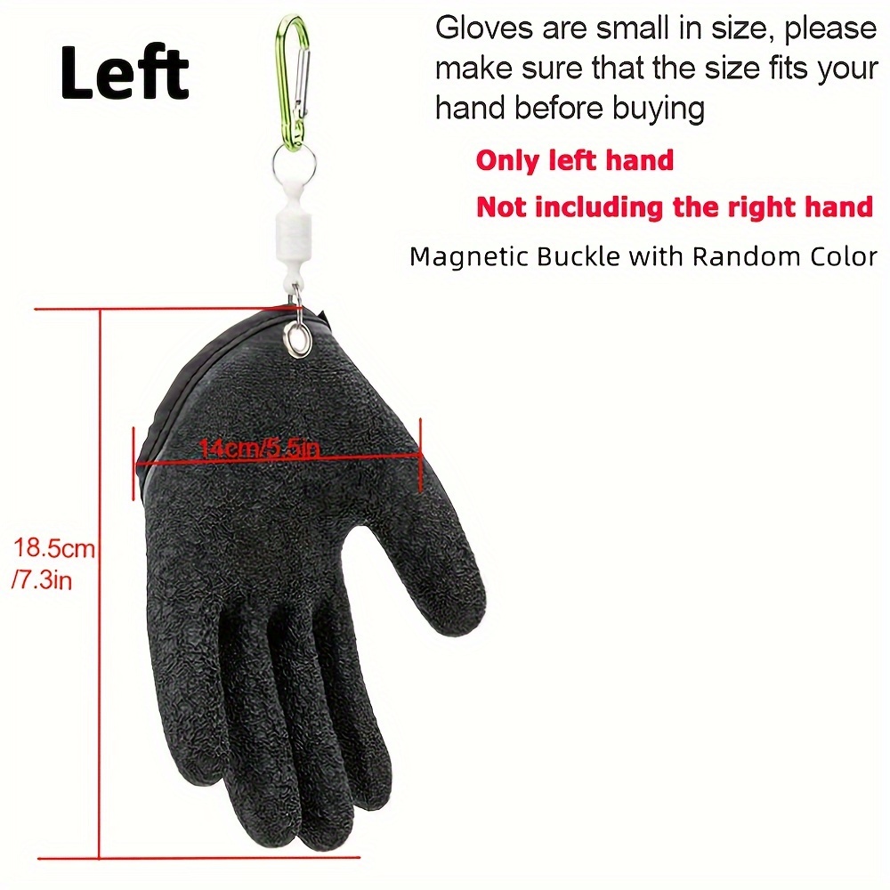 Fishing Catching Gloves Non Slip Fisherman Protect Hand, Fishing Glove  Hunting Glove with Magnet Hooks Waterproof Corrosion Resistance Gloves for  Catching Fish Fisherman, Fishing Gloves -  Canada