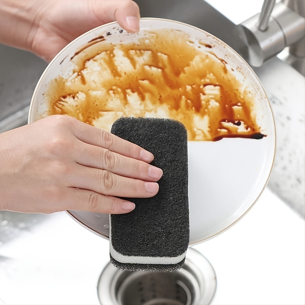 1pcs Christmas Duty Scrub Sponges Washing Dishes Cleaning Kitchen Dish  Sponge