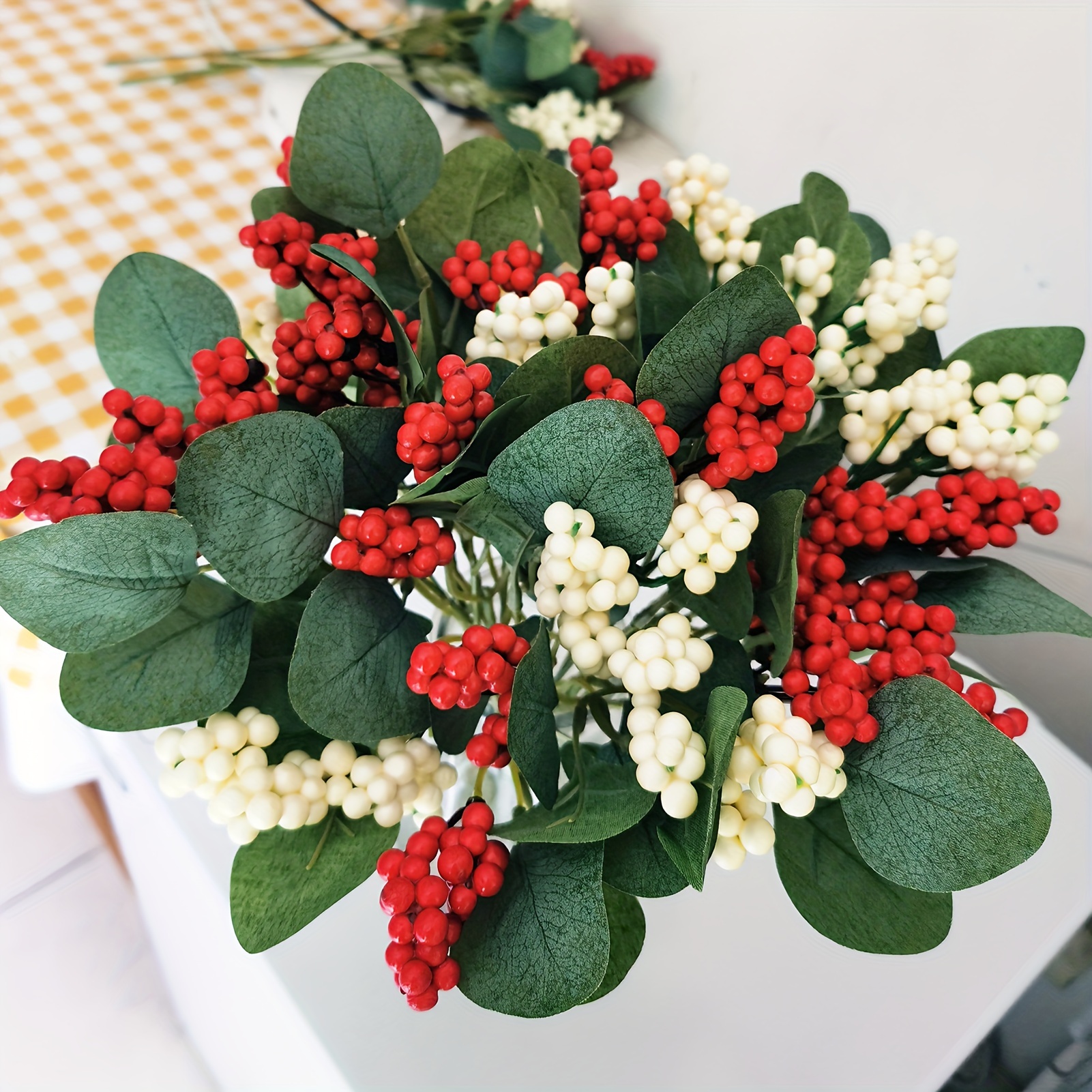 Holly Berries Branches For Christmas Tree Decorations – BlessMyBucket