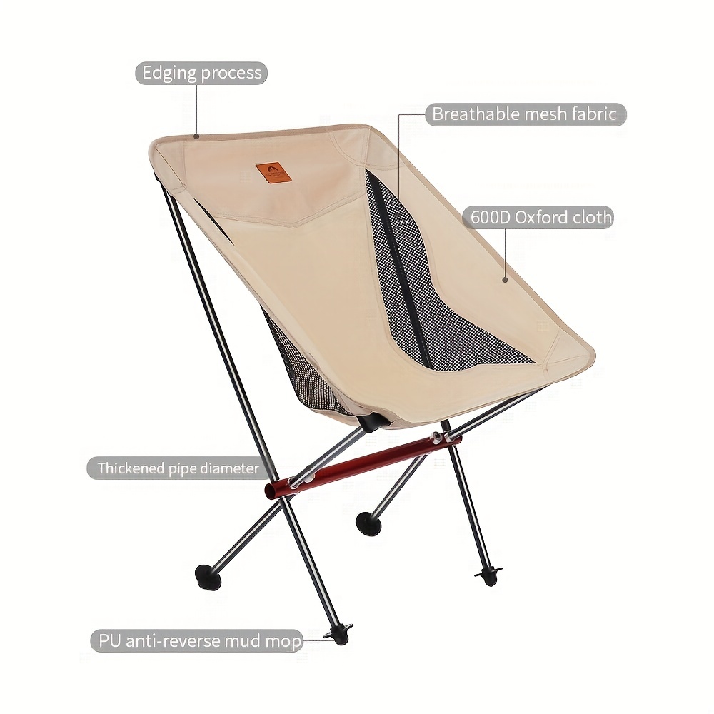 Contoose Ultra Light Folding Chair, Freizeit-angelhocker