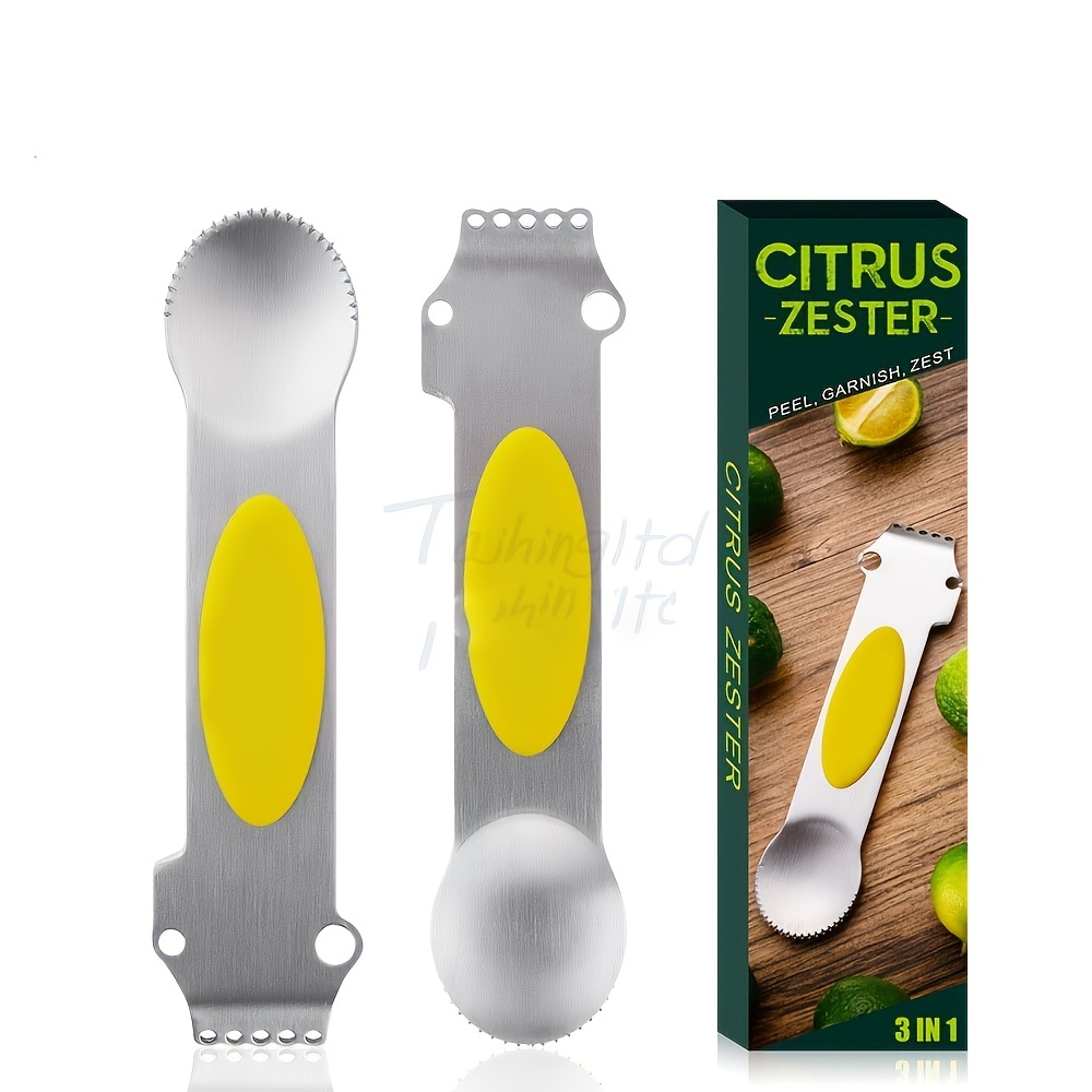 Handheld Lemon Zester Cheese Grater Lemon Citrus Zesting - Temu