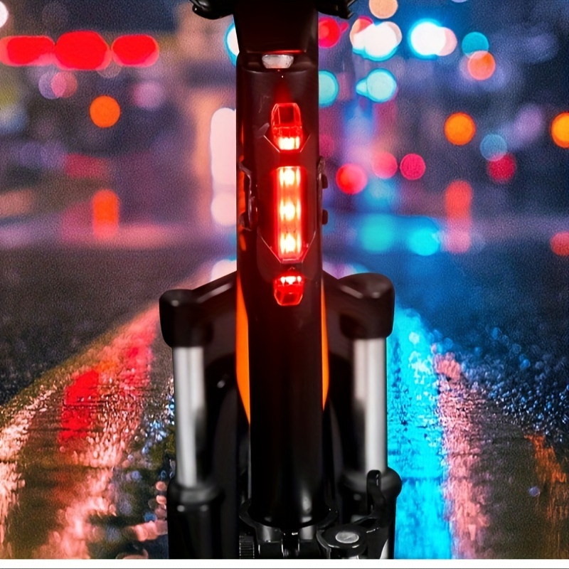 Luz Trasera Señal Bicicleta Lámpara Led Bicicleta Luces - Temu