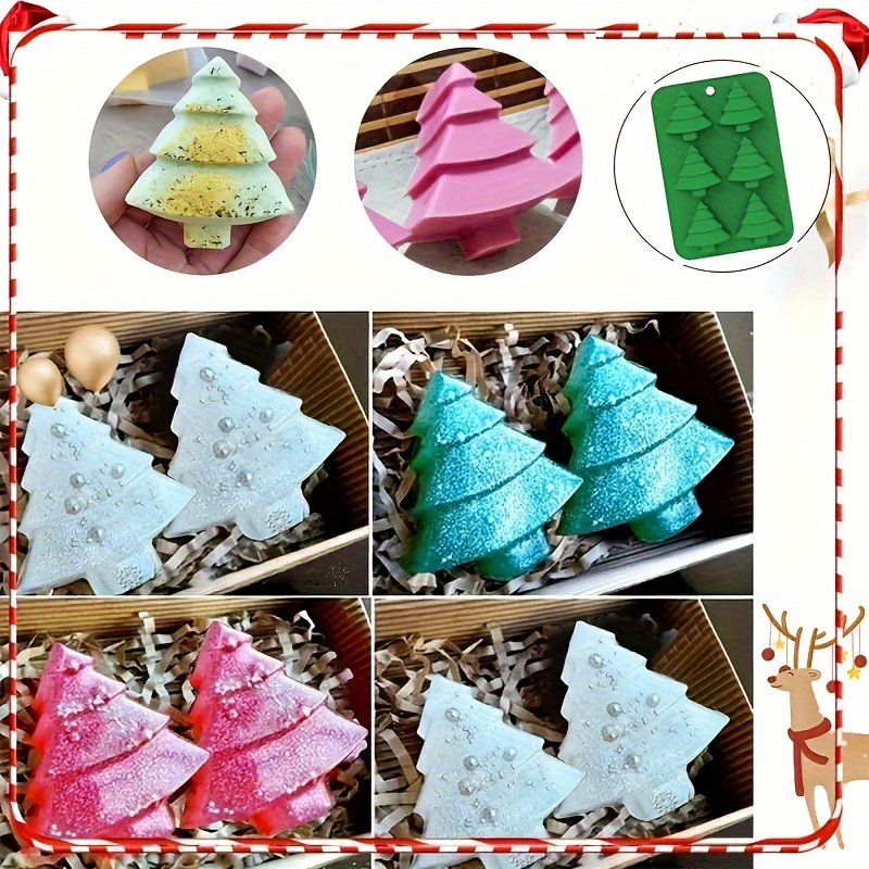 Christmas Tree Silicone Cake Baking Mold Cake Pan Handmade - Temu