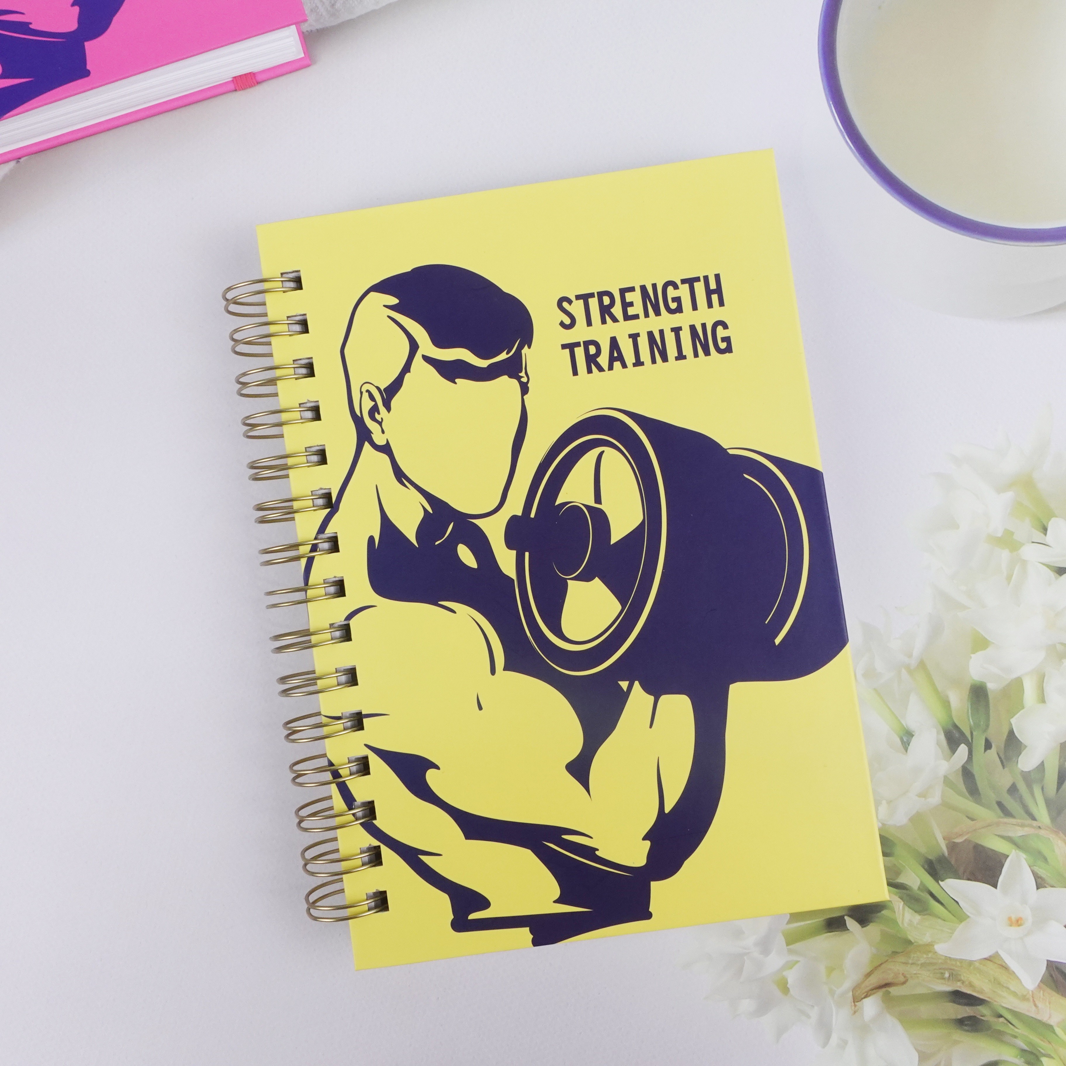 Planificador de ejercicioslibro de entrenamiento. Diario de entrenamiento  para mujeres y hombres. Planificador de entrenamiento para mujeres. Libro –  Yaxa Colombia