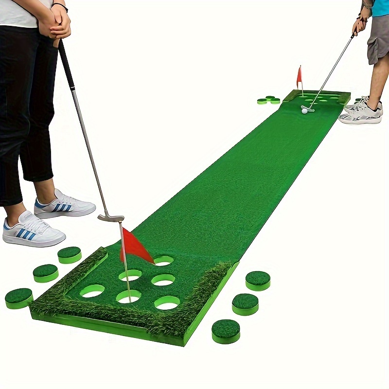 golf putting green mat indoors set golf   putting details 2