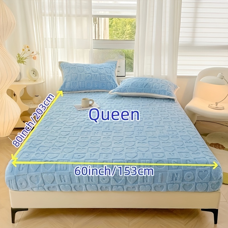 Snowflake Velvet Cartoon Soft Diwan Cot Bed Sheets Thickened Single Bed Hat  With Milk Coral Cover For Autumn And Winter 231116 From Diao10, $23.77