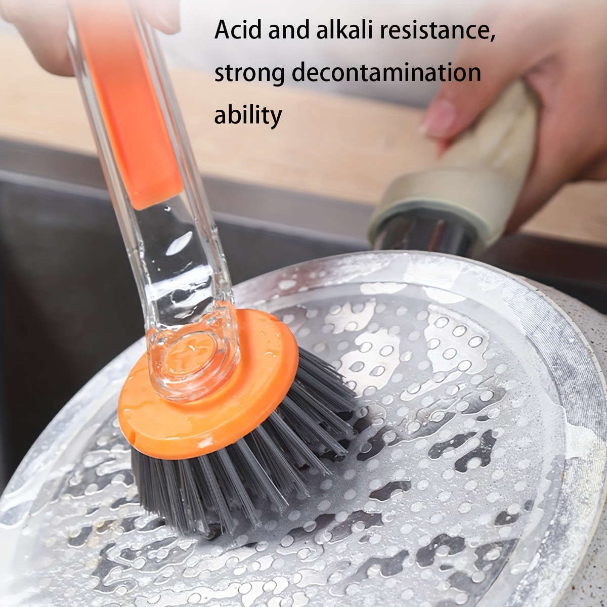 Chemical Resistant Flat Scrub Brush