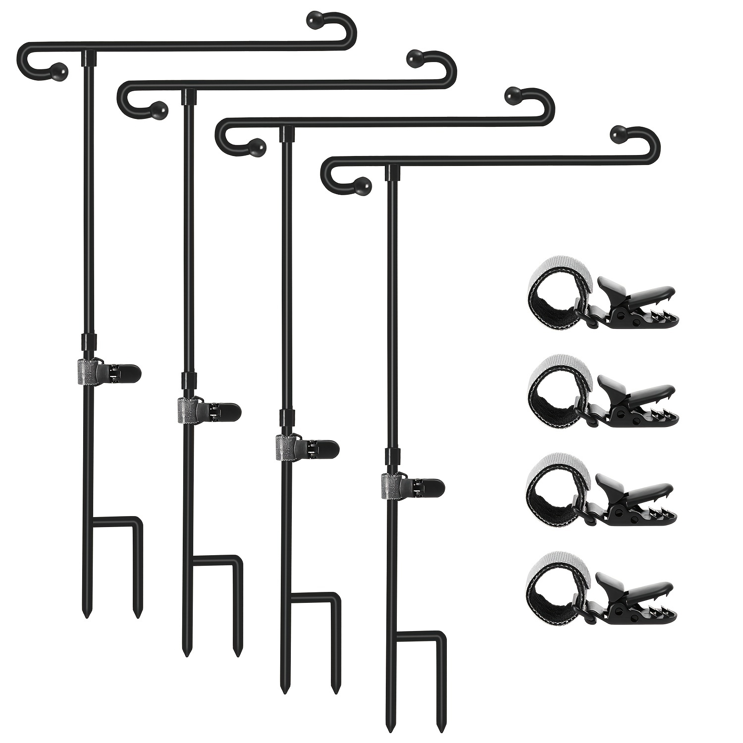 Stainless Steel Garden Flag Stand Holder Pole Flag Stopper - Temu United  Arab Emirates