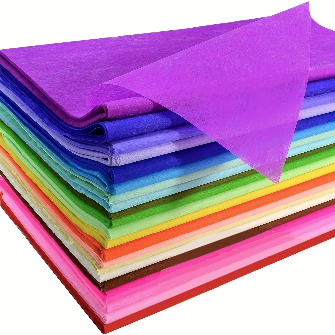  PLULON 60 hojas de papel de seda púrpura para Halloween, papel  de seda para envolver regalos de cumpleaños, cumpleaños, boda, vacaciones,  papel de flores : Salud y Hogar