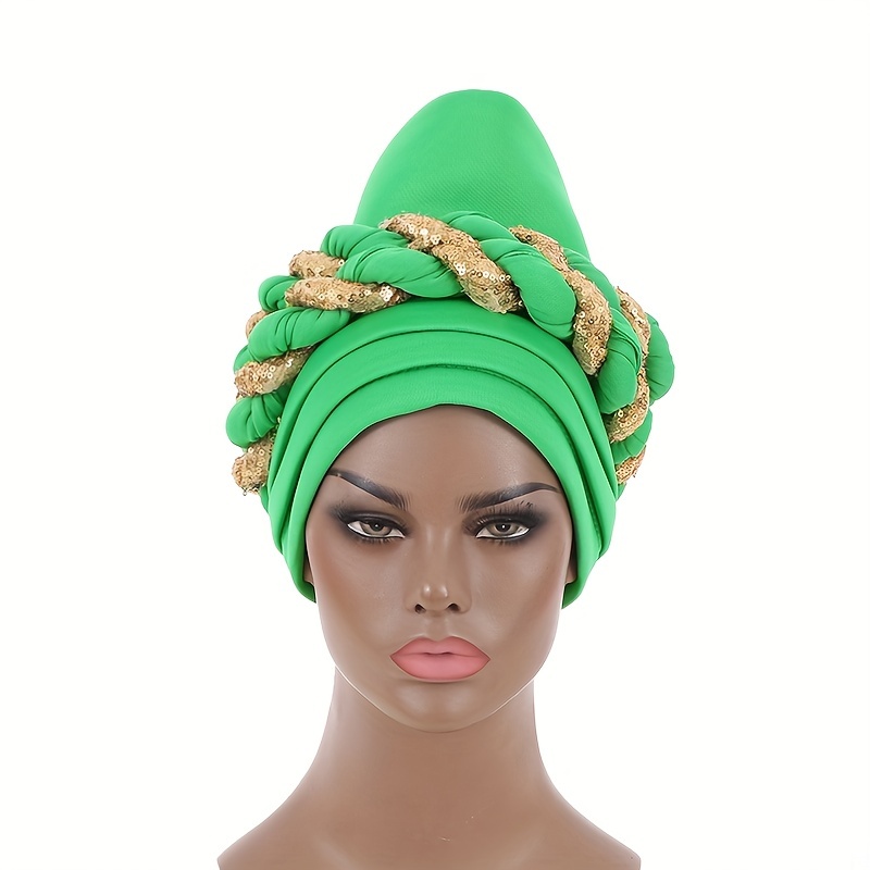 Bandana Headband Green - Temu