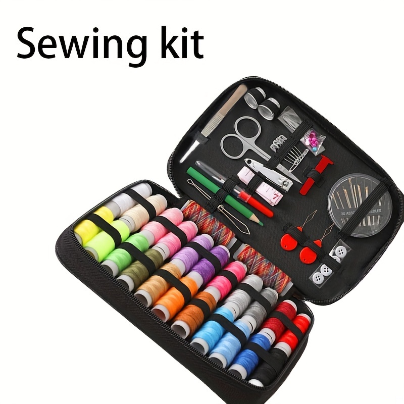 portable travel sewing set kits knitting