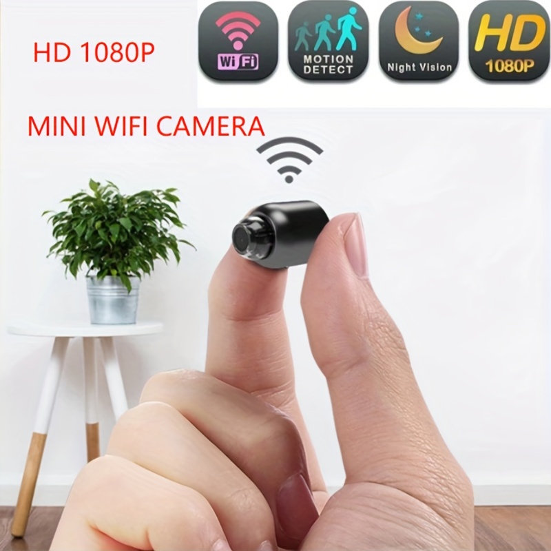 Mini Camera Wifi 1080p Baby Monitor Indoor Security Camera - Temu