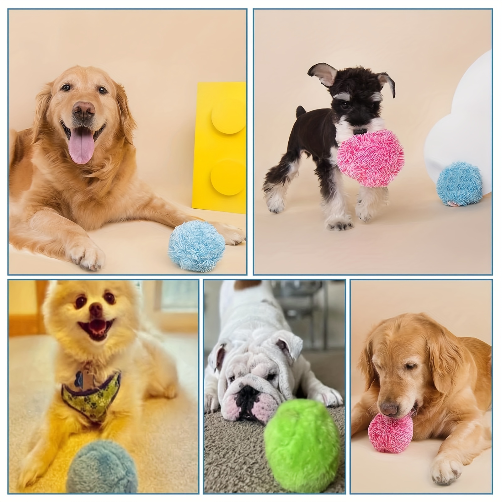 Self moving dog outlet toys