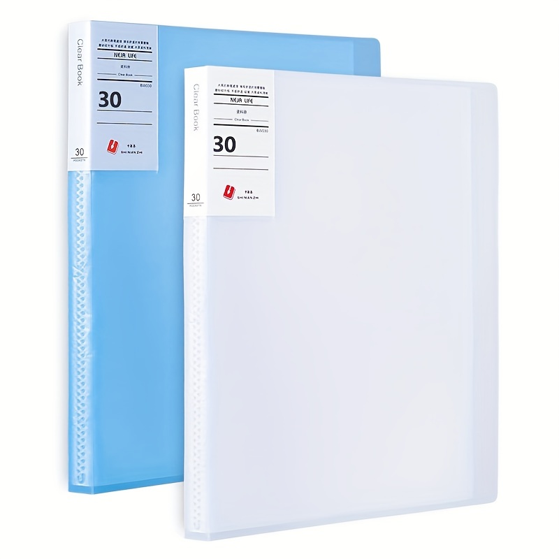 A4 Binder For Storing Documents Binder Protected Folders - Temu