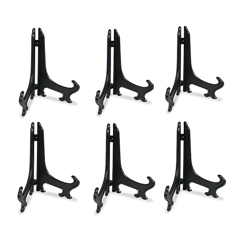  3-Pack Picture Stands for Display 4-Inch Plate Stands