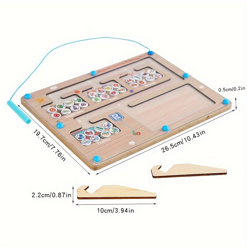 Magnetic teaching clearance aids