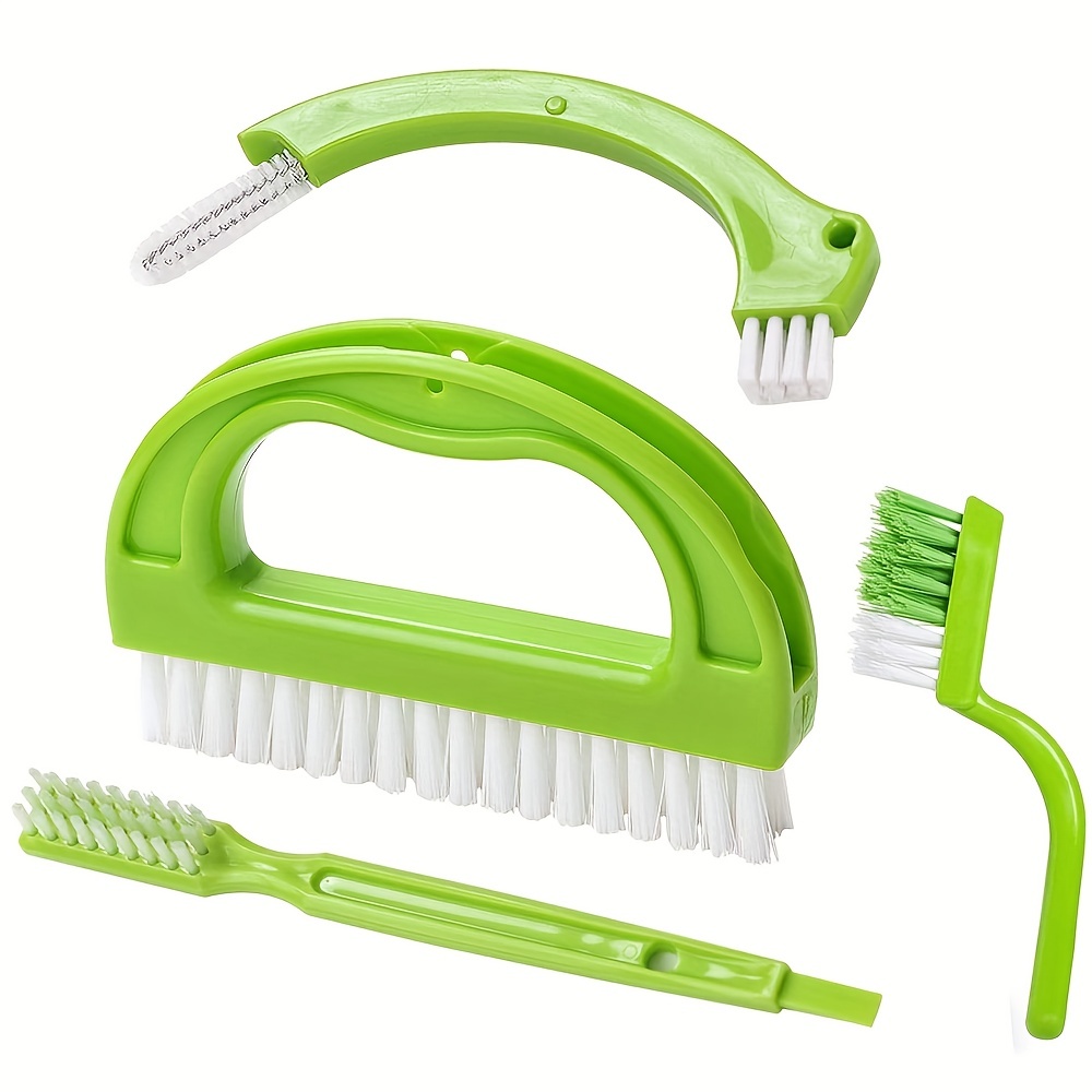 Set Of 4pcs Cleaning Brush, Gap Cleaning Tools, Grout Brush Non