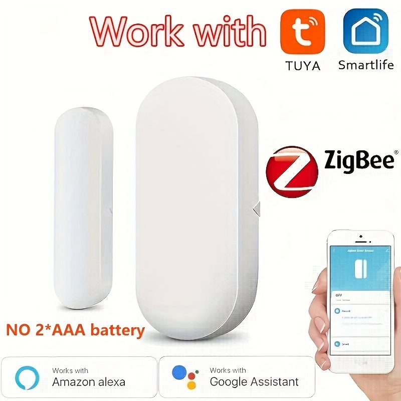 Tuya Smart Life Zigbee 3.0 Motion Sensor Rechargeable Motion Detector  Sensor PIR for Home Security Work with Smart Life Devices Build-in Tuya  Smart