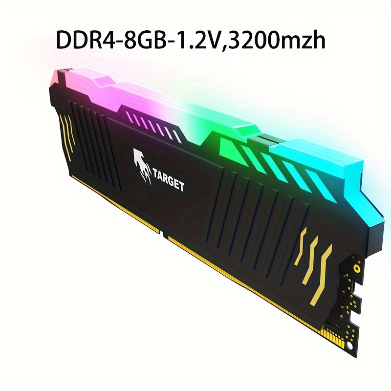 Target Brand Ddr4 Rgb Heat Sink Gaming Series Memoria - Temu