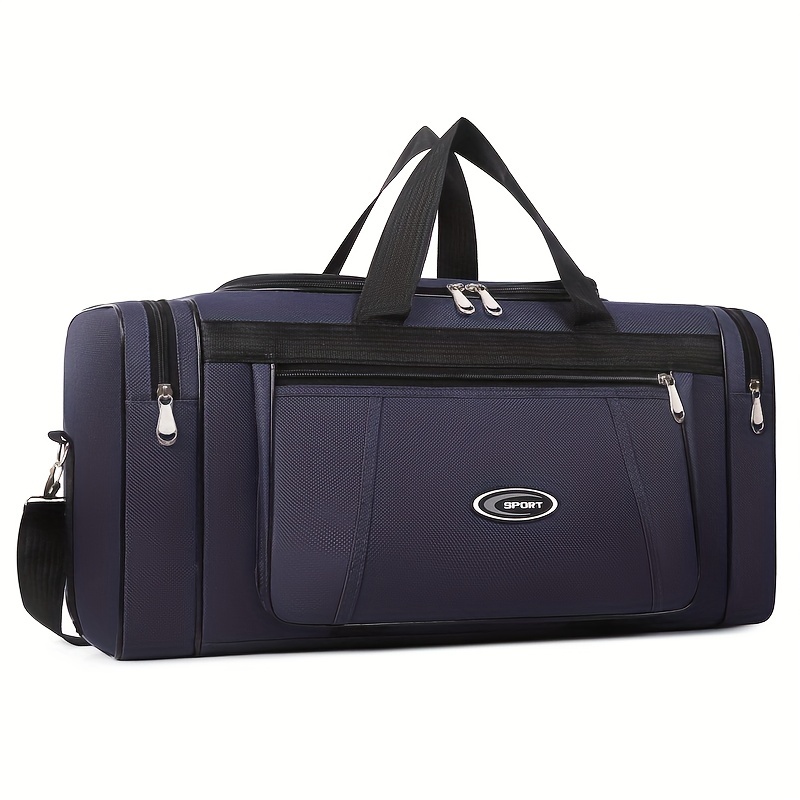 Foldable Travel Nylon Storage Bag Large Capacity Zipper - Temu