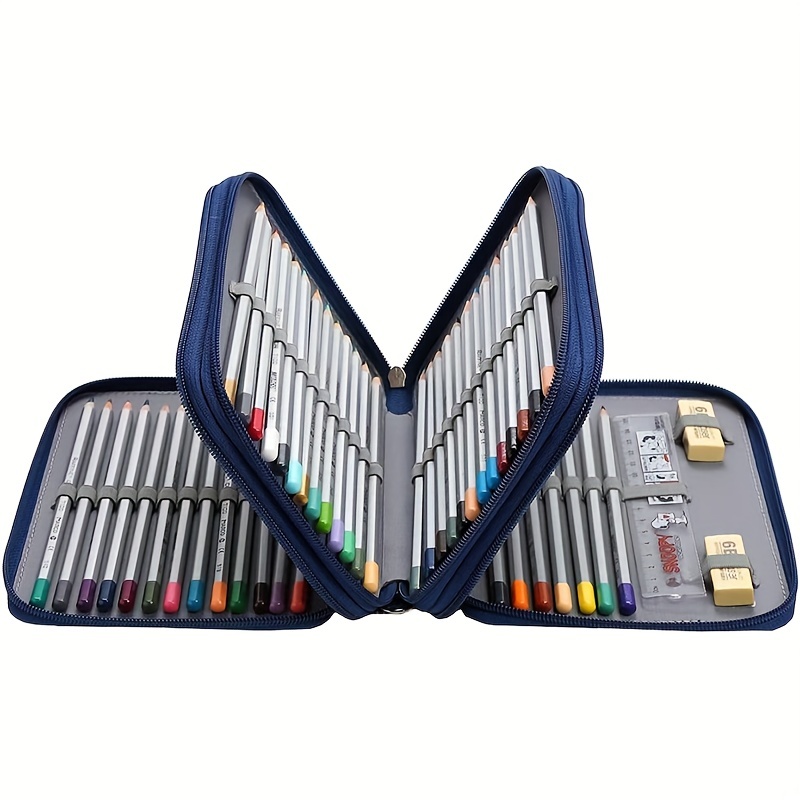 168 And 184 Slots Colored Pencil Case Pencil Case - Temu