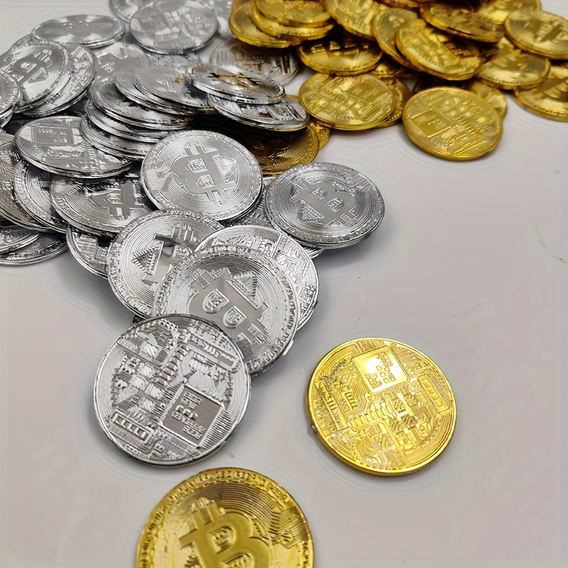 Pièce de collection Bitcoin - Pièces - Crypto - Pièce - Jeton - Souvenir -  Avec étui