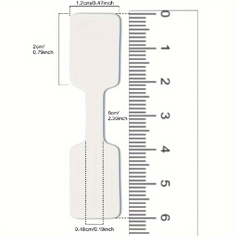 Blank Jewelry Price Labels, Jewelry Price Tags Stickers, Self Adhesive  White Jewelry Repair Label For Necklace, Earring Price Identify,rectangle  Label - Temu