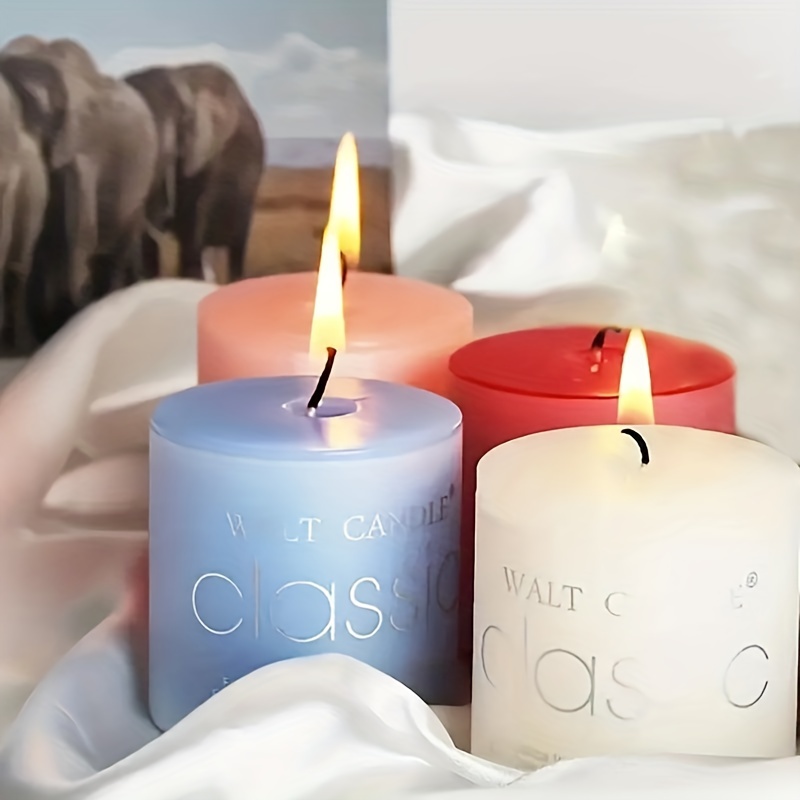 10pcs White Ins-style Multi-purpose Candles For Emergency Lighting,  Candlelight Dinner & Romantic Atmosphere