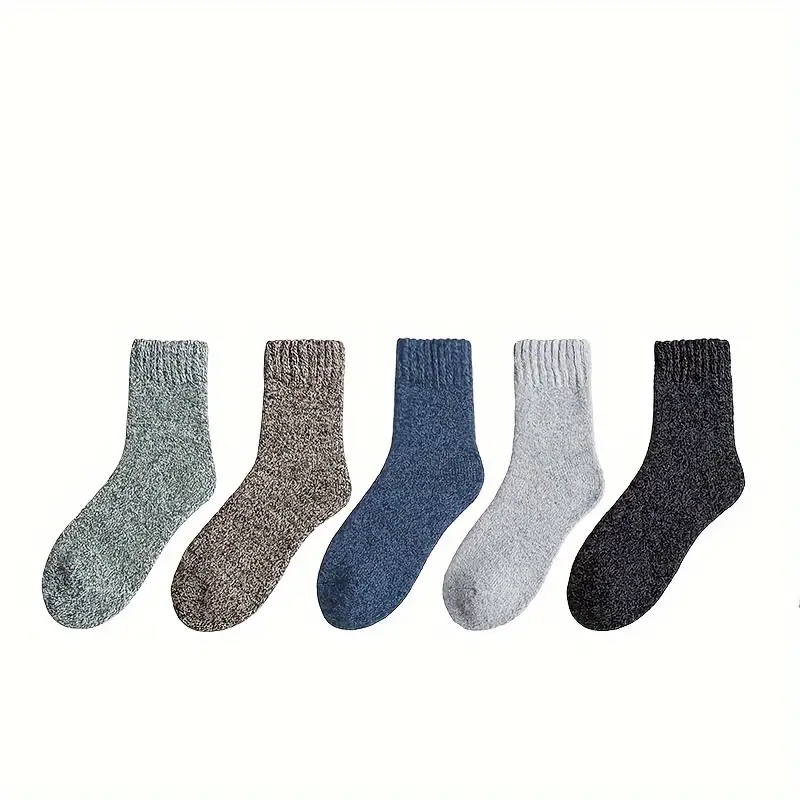 Winter Thick Warm Non freezing Foot Cashmere Wool Socks - Temu Canada